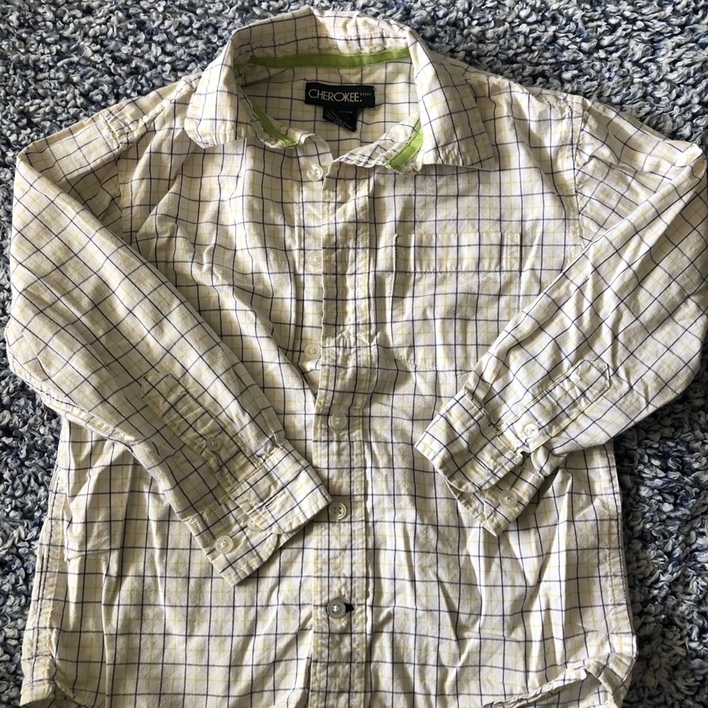 5/$20. Boys long sleeve button up shirt